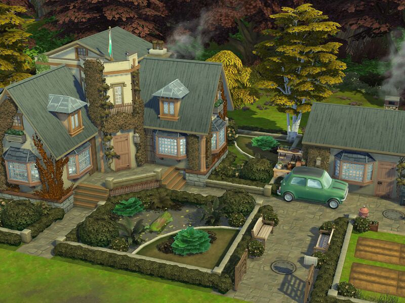 sims 4 cc autumn estate no cc by flubs79 2