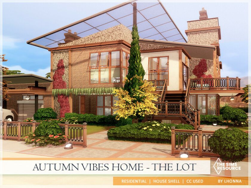 Autumn Vibes Home Sims 4 CC