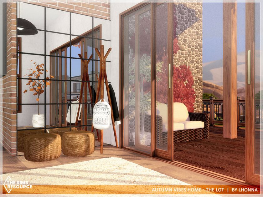 sims 4 cc autumn vibes home the lot tsr cc only by lhonna 4