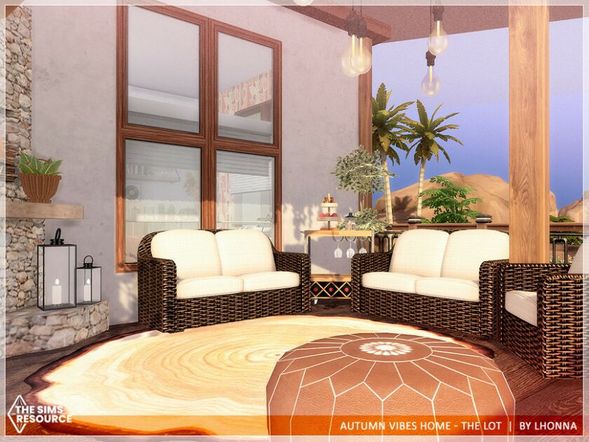 sims 4 cc autumn vibes home the lot tsr cc only by lhonna 5