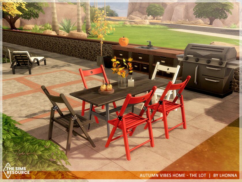 sims 4 cc autumn vibes home the lot tsr cc only by lhonna 6