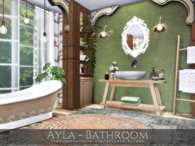 Ayla – Bathroom Sims 4 CC