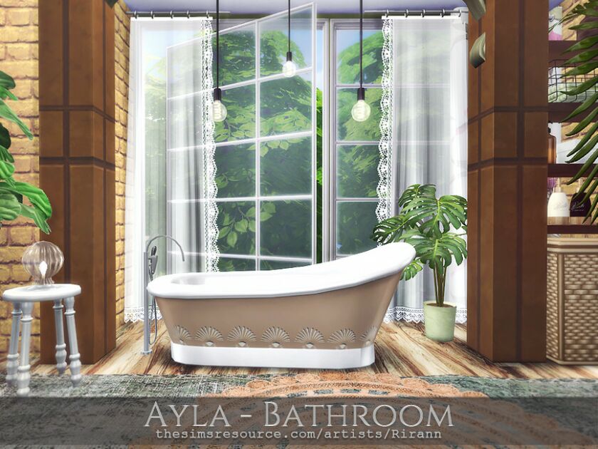 sims 4 cc ayla bathroom by rirann 2