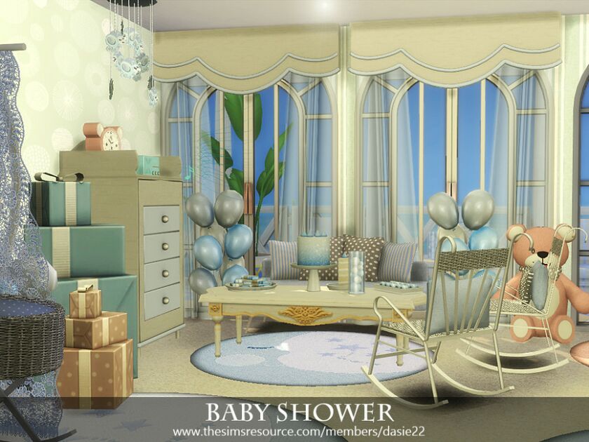 Baby Shower By Dasie2 Sims 4 CC