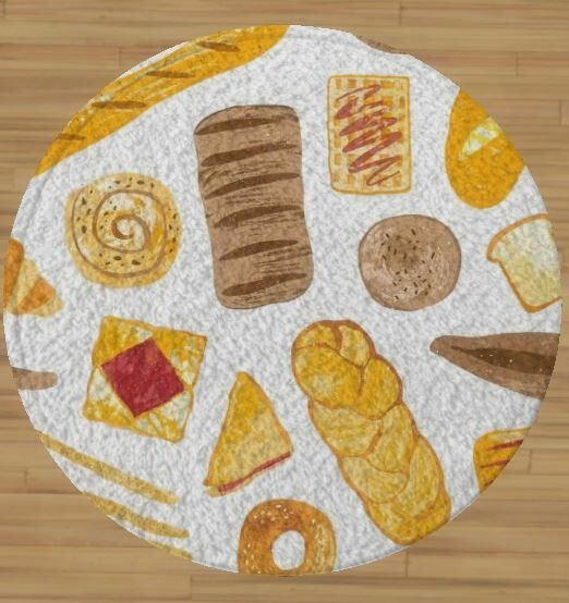 sims 4 cc bakery rugs by applepisimmer 5