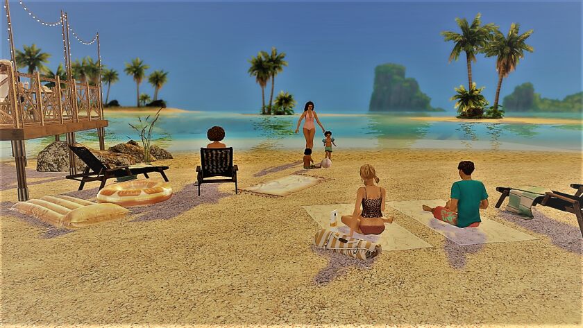 Beach BAR CAN NOW BE Downloaded From MY Patreon Sims 4 CC