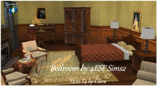 Bedroom Sims 4 CC