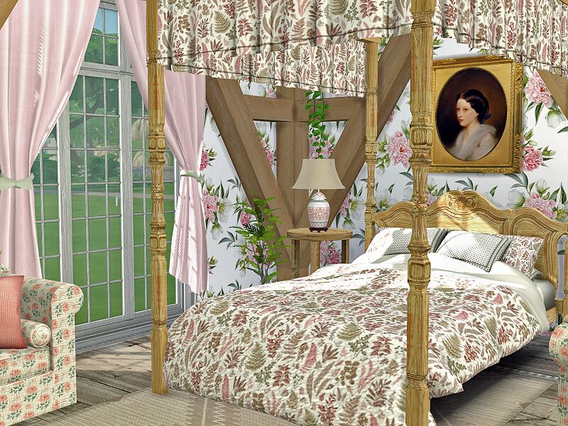 Bedroom Plymouth // CC Needed By Flubs79 Sims 4 CC