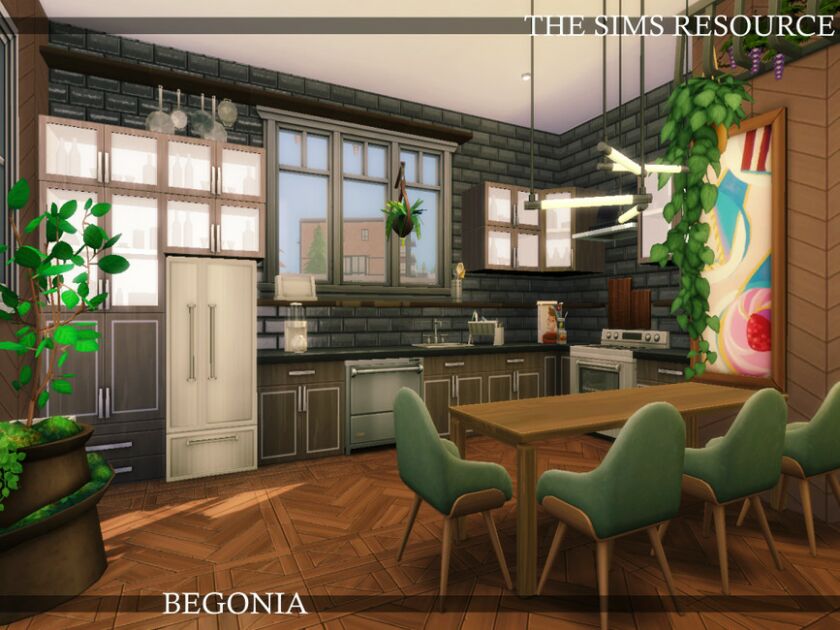 sims 4 cc begonia family house nocc by simzmora 4