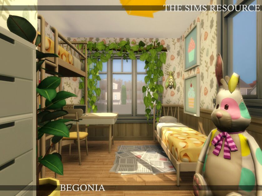 sims 4 cc begonia family house nocc by simzmora 7