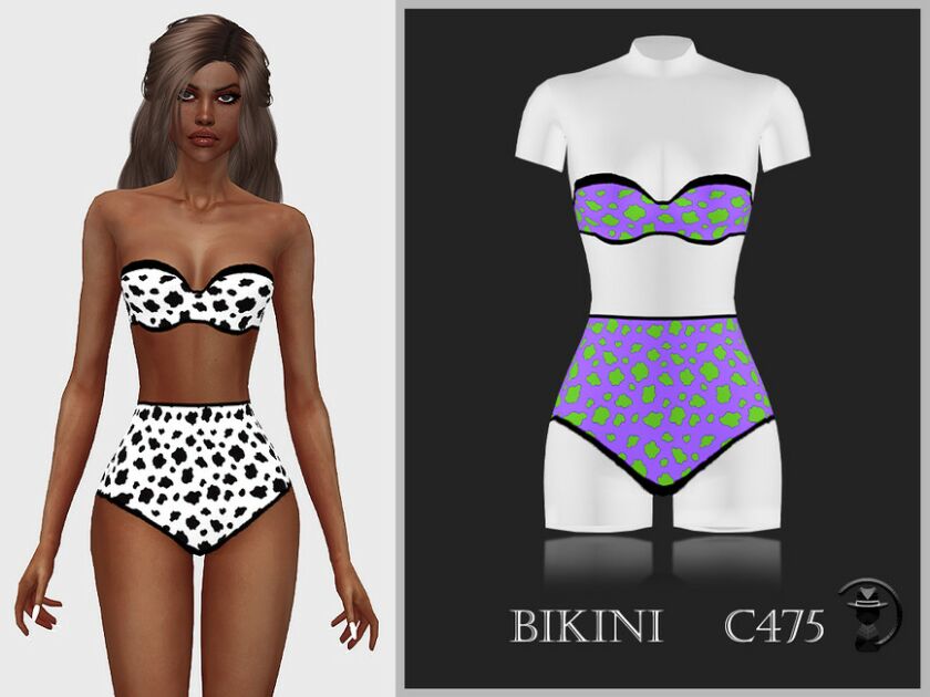 Bikini C475 By Turksimmer Sims 4 CC