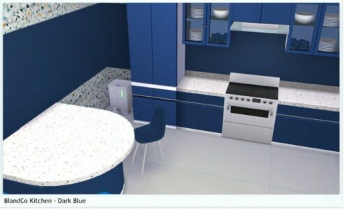 Blando Counters And Cabinets Sims 4 CC