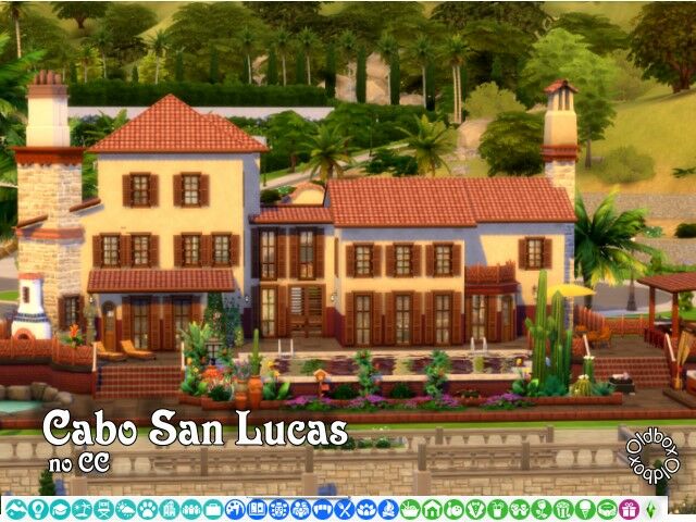 Cabo SAN Lucas By Oldbox Sims 4 CC