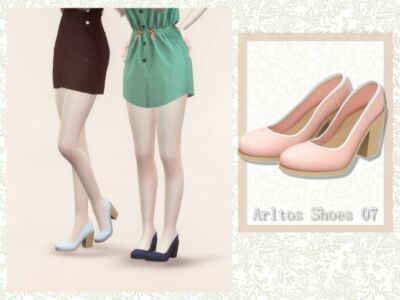 Candy High Heels / 7 By Arltos Sims 4 CC