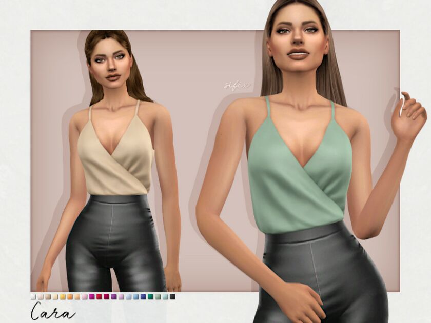 Cara TOP By Sifix Sims 4 CC