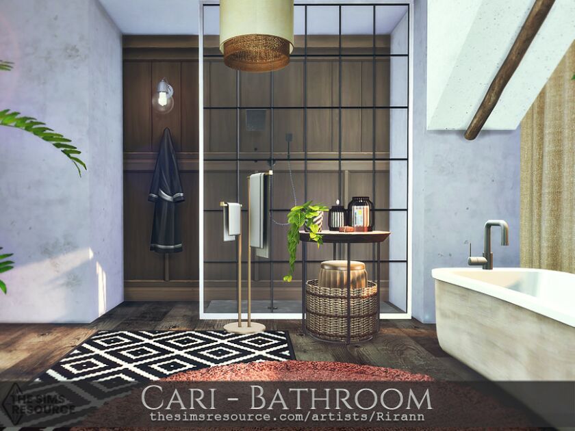 sims 4 cc cari bathroom tsr cc only by rirann 3