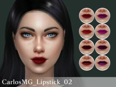 Carlosmg_Lipstick_02 By Carlosmg Sims 4 CC