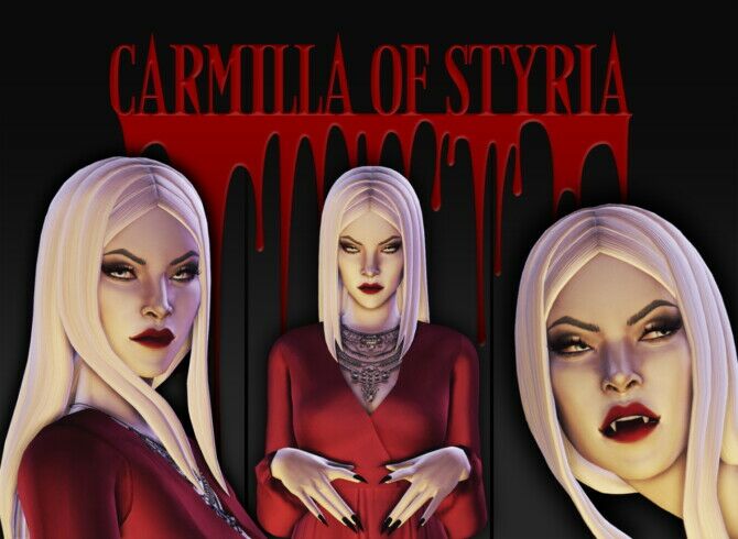 Carmilla Of Styria Sims 4 CC