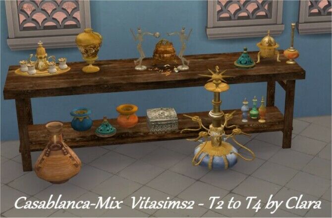 Casablanca-Mix Vitasims Conversion By Clara Sims 4 CC