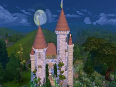 Castle (Enchanted) By Susancho93 Sims 4 CC