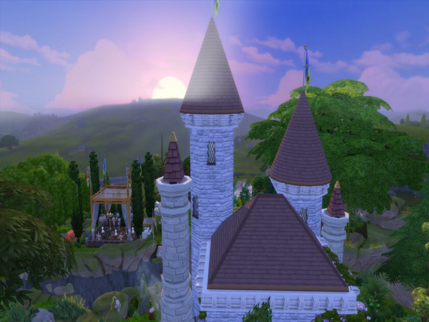 sims 4 cc castle enchanted by susancho93 2