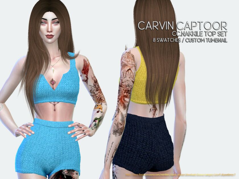 Cc.nakkile TOP Sims 4 CC