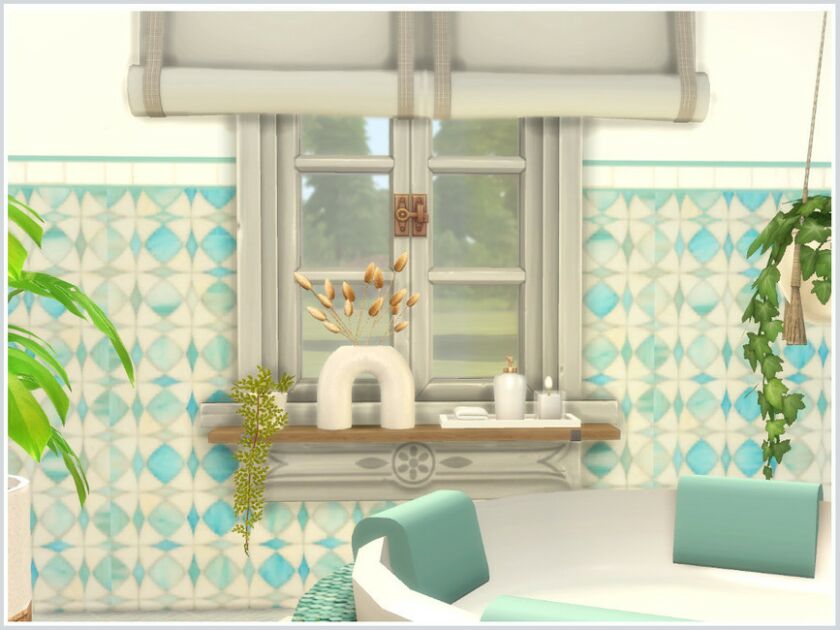 sims 4 cc cereste stone and mosaic walls by philo 7