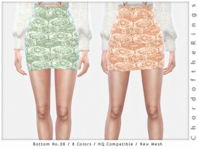 Chordoftherings Bottom NO.08 By Chordoftherings Sims 4 CC