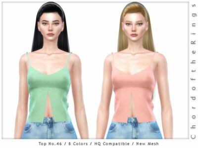 Chordoftherings TOP NO.46 By Chordoftherings Sims 4 CC