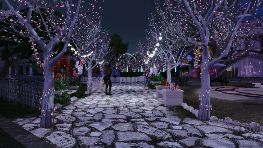 sims 4 cc cinderella park cc by mrsbarbiex3 4