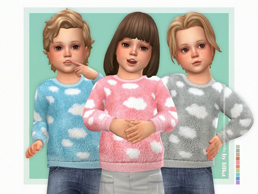 Cloud Sweater Sims 4 CC