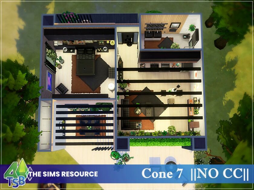 sims 4 cc cone 7 no cc by bozena 2