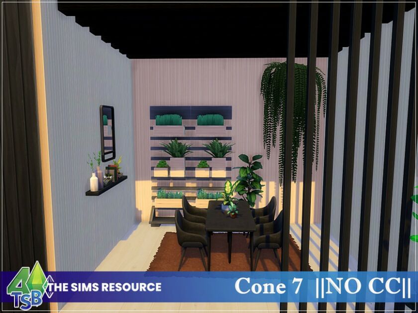 sims 4 cc cone 7 no cc by bozena 3