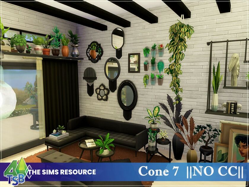 sims 4 cc cone 7 no cc by bozena 4