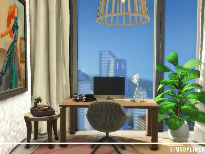 sims 4 cc contemporary office by simsbylinea 2