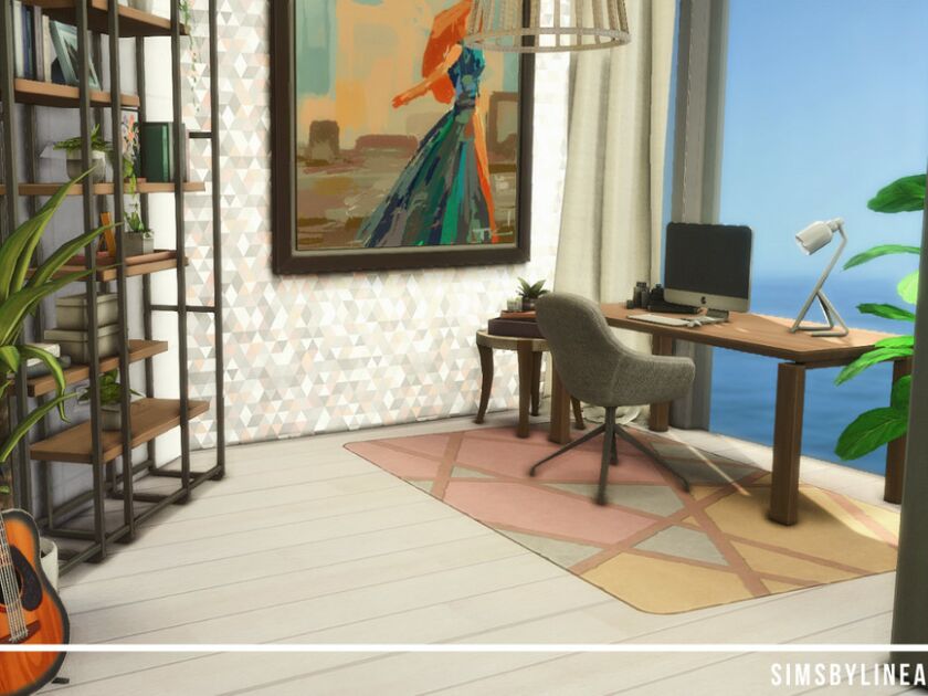 sims 4 cc contemporary office by simsbylinea 3