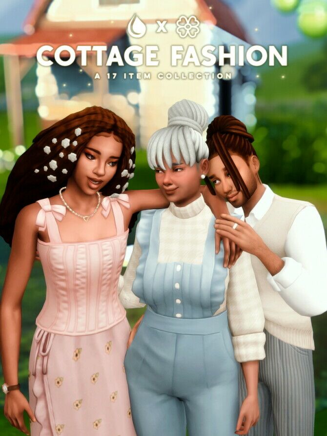 Cottage Fashion SXS By Serenity Sims 4 CC