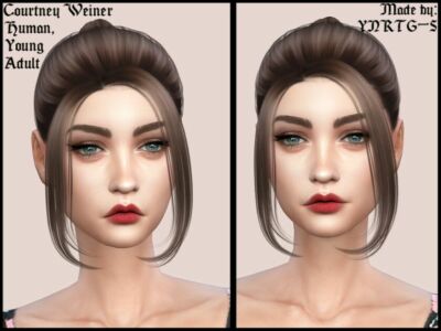 Courtney Weiner By Ynrtg-S Sims 4 CC