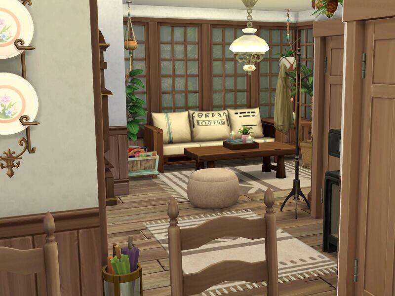 sims 4 cc cozy country cottage no cc by flubs79 5