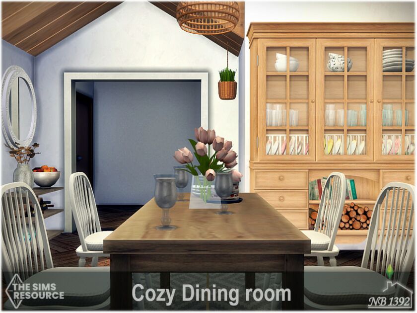 sims 4 cc cozy dining room cc only tsr by nobody1392 4