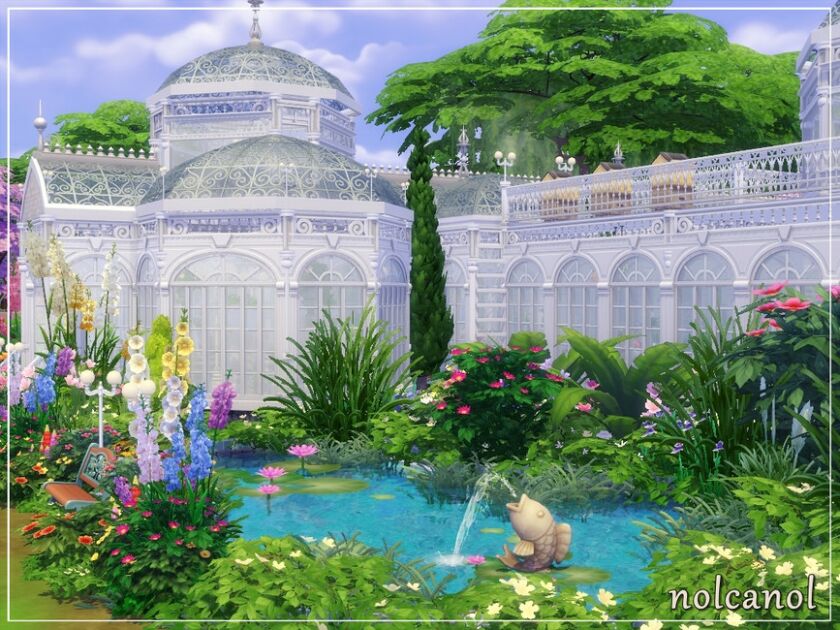 sims 4 cc crystal garden by nolcanol 2