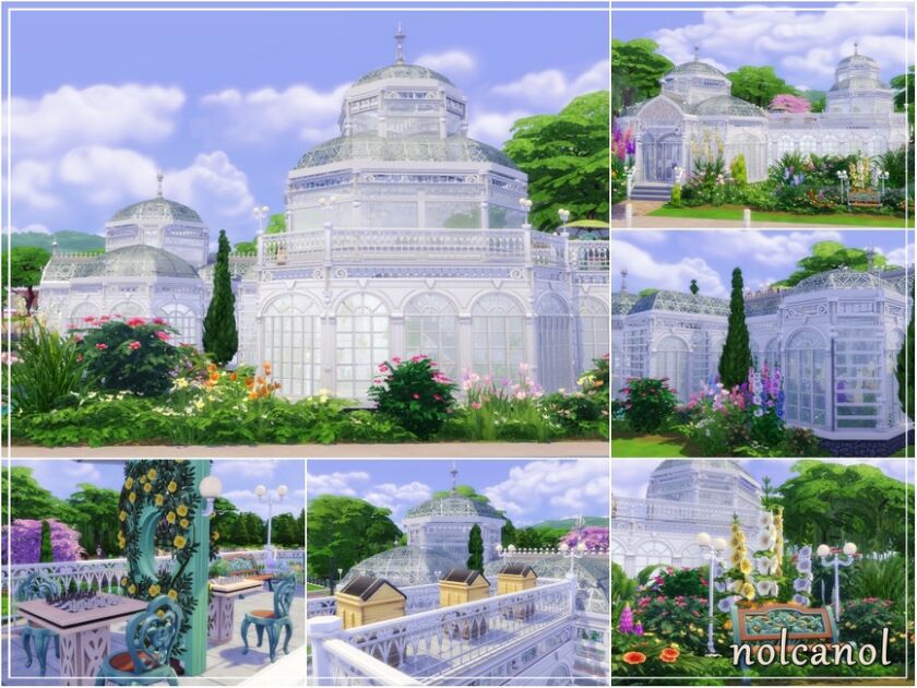 sims 4 cc crystal garden by nolcanol 3