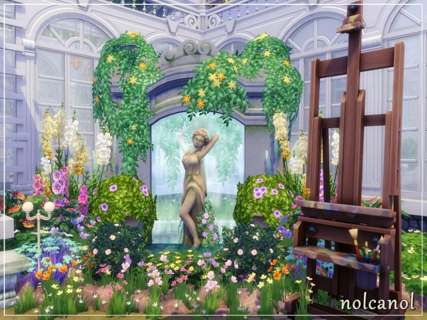 sims 4 cc crystal garden by nolcanol 4