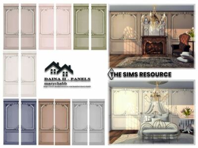 Daina II – Panels By Marychabb Sims 4 CC