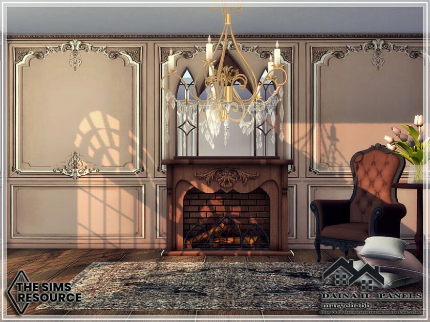 sims 4 cc daina ii panels by marychabb 4