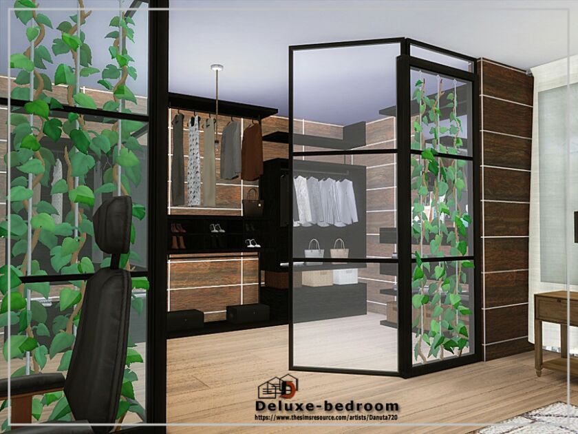 sims 4 cc deluxe bedroom by danuta720 5