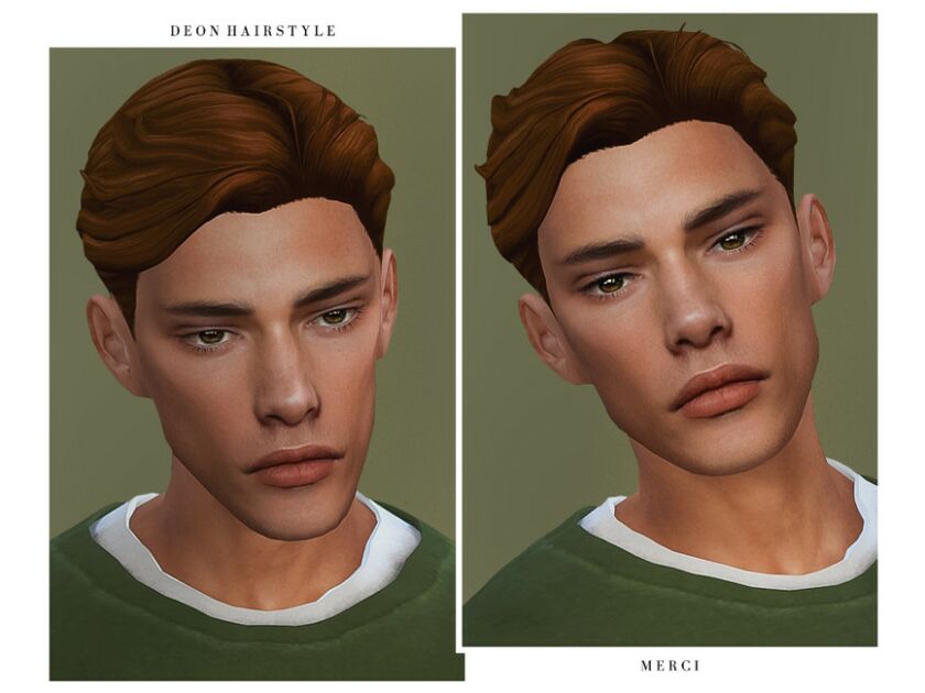 Deon Hairstyle By ‘-Merci-‘ Sims 4 CC