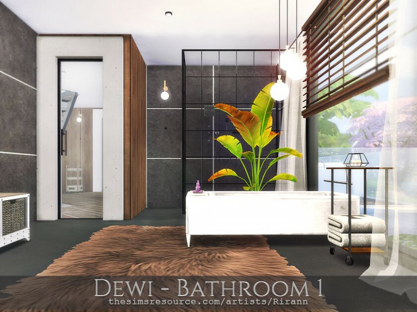 sims 4 cc dewi bathroom 1 by rirann 5