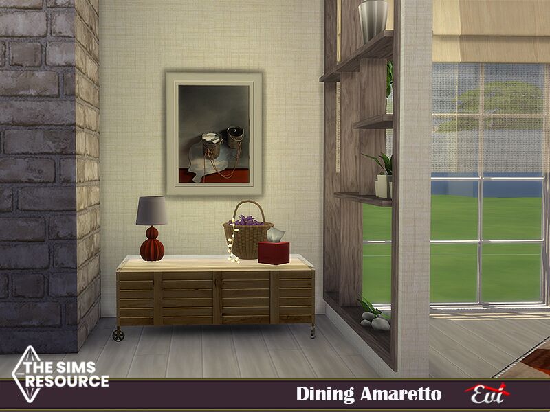 sims 4 cc dining amaretto tsr only cc by evi 5