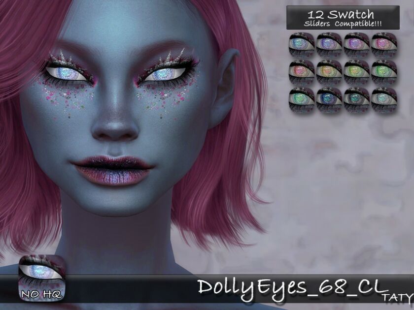 Dollyeyes_68_Cl By Tatygagg Sims 4 CC